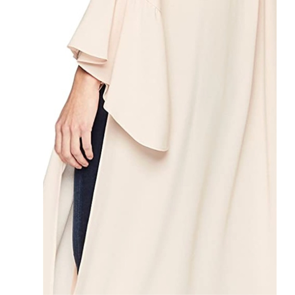 BCBG MAXAZRIA Womens Fairy Robe Jacket Large Pink Cottagecore Feminine $298 - Picture 7 of 10
